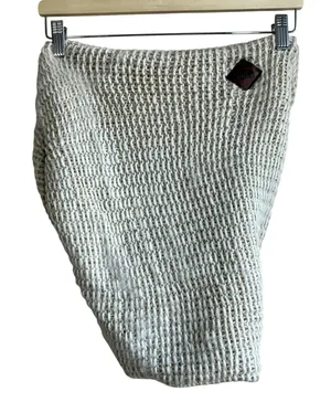 The North Face Chunky Knit Infinity Scarf One Size Cream Tan Womens Acrylic thumbnail 1