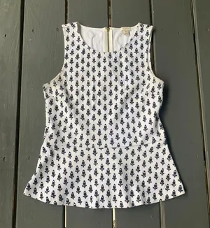 J. Crew Peplum Tank thumbnail 1