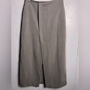 COMMENSE She's Effortless Slit Maxi Skirt with slit side zipper. Size M NWT thumbnail 4
