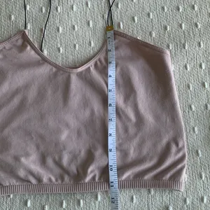 Free People Light‎ Pink Cropped Tank Top XL thumbnail 7