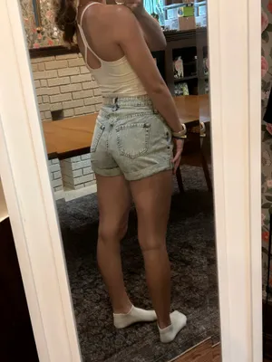 Wild Fable High Rise Jean Shorts thumbnail 4