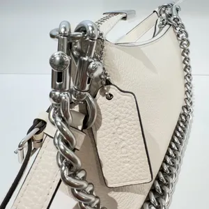 NWT Coach Charlotte Shoulder Bag cl407 with rainbow chain thumbnail 8