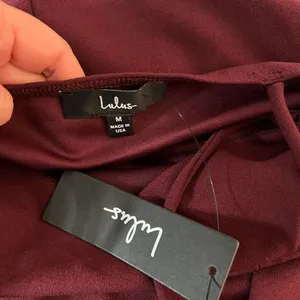 Lulu’s NWT Forever Your Girl Plum Purple Bodycon Dress Size medium thumbnail 9