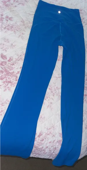 Lululemon Leggings High-Rise Flare Groove ~ poolside thumbnail 4