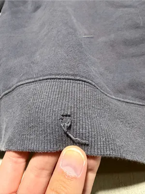 Ariat Charcoal Pullover Sweatshirt with sequin Letters xl thumbnail 6
