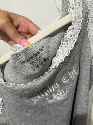 Alpha chi omega tank top Gray Size M thumbnail 3
