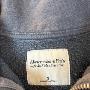 Abercrombie & Fitch Blue Zip-Up Sweater thumbnail 2