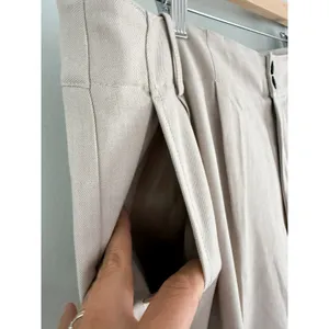 Madewell | NWT The Harlow Wide-Leg Trouser Brushed Twill Pebble Stone | Sz 14 thumbnail 5