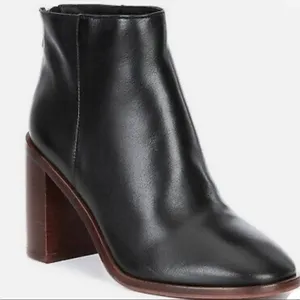 ✨ Antonio Melani Cammden Casual Leather Block Heel Booties✨ thumbnail 2