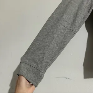 Free People Movement All Sport Hoodie Logo Heather Grey Casual Loungewear Cozy thumbnail 2