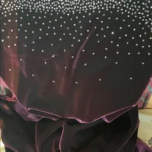 Victoria's Secret burgundy Maxi Dress with Embellished Bodice thumbnail 9