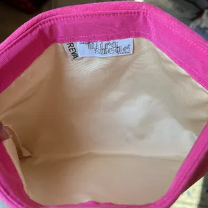 Reva Pink Ultrasuede Envelope Shoulder‎ Bag Vintage Designer Evening Purse thumbnail 4