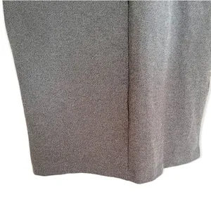 Banana Republic factory charcoal fitted knit midi dress 14 NWT thumbnail 3