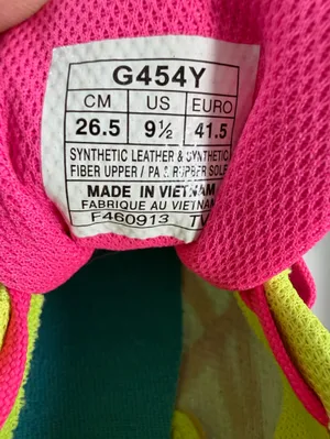 ASICS Hyper LD 5 Women’s Track Spikes Teal Pink Lime US 9.5 thumbnail 3
