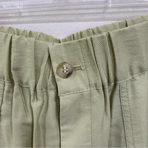 Madewell Tapered Huston Comfort Pull-On Crop Pants Green NWT Size‎ M thumbnail 6