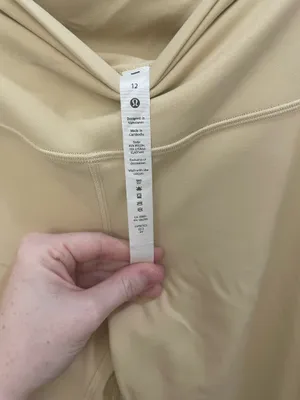 Lululemon Beige Align High-Rise Leggings thumbnail 4