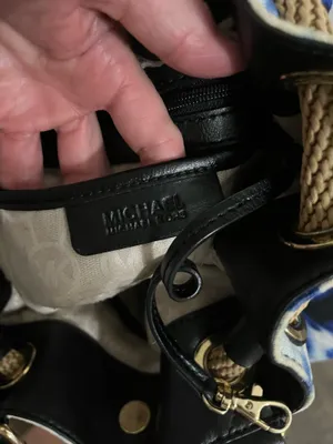 Michael Kors Marina Purse in Tie-Dye blue thumbnail 5