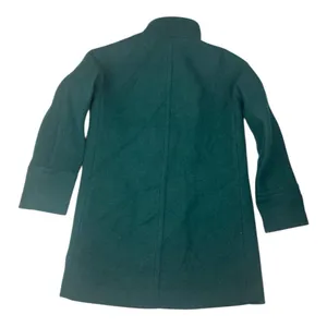 J crew size 6 small cocoon wool dark green Wool Blend Coat peacoat jacket thumbnail 13