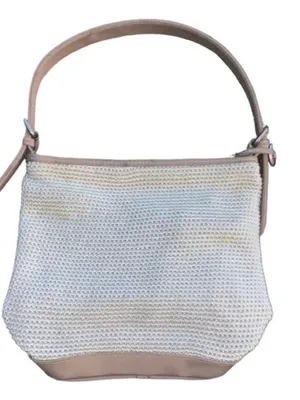 The Sak Brown & Tan Knit Handbag thumbnail 1