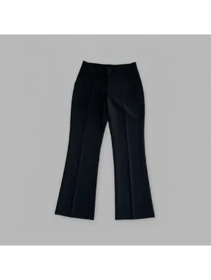 Moe Mien Women’s Black Bootcut Dress Pants Casual Preppy Office Work Size 33 thumbnail 2