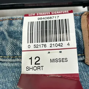 Levi's New Denim Jeans Mid Rise Bootcut 12 Short Misses thumbnail 9
