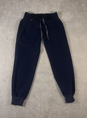figs zamora jogger scrub pants xs pet Navy Mid Rise Small‎ Spot Pointed Out thumbnail 1