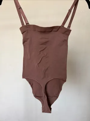 SKIMS SEAMLESS SCULPT STRAPLESS THONG BODYSUIT NWOT size L thumbnail 7