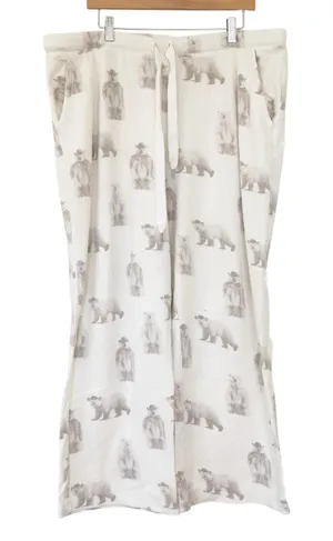 Aerie White Polar Bear Soft Pajama Pants Sz XXL thumbnail 1