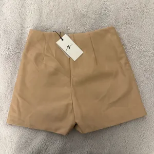 7 for all Mankind Faux Leather Skort thumbnail 3