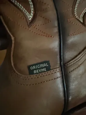Reyme Brown Leather Cowboy Boots - Classic Western Style Size 5.5 thumbnail 8