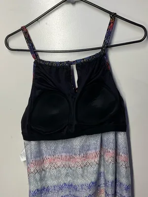 New Miraclesuit Tramonto Belle Peephole High Neck Tankini Top Bronze Multi 12 thumbnail 7