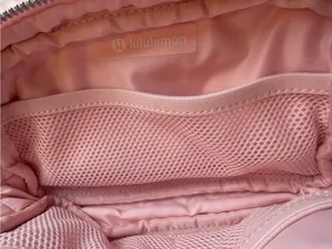 Lululemon‎ Everywhere Belt Bag 1L Plush Fleece Pink Mist Faux Fur Crossbody OS thumbnail 7