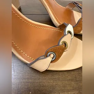 Coach Link Chunky Heeled Sandals size 9 thumbnail 11