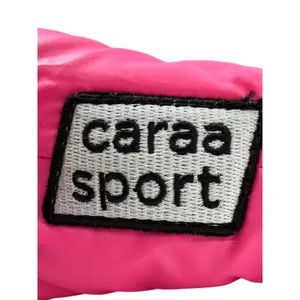Caraa Sport Fractus Orange Pink Quilted Shoulder Bag Purse thumbnail 7