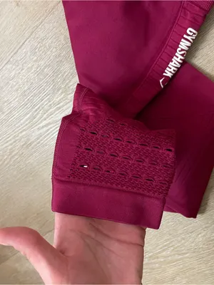 Gymshark ENERGY+ SEAMLESS LEGGINGS Red Size XS thumbnail 5