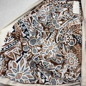 NWT Soft‎ Surroundings S Embroidered Linen Minali Jacket Cardigan Boho Lagenlook thumbnail 1
