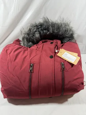 Wantdo Women's Quilted Winter Coat Red Size 2X thumbnail 2