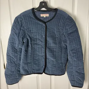 Free People Natalia Velvet Jacket S thumbnail 2