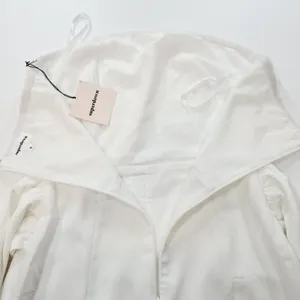 Superdown Jordan Tie Waist Jumpsuit in White Small thumbnail 8