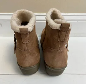 Skechers wedge fur lined boots, Sz 10. NWOT thumbnail 4