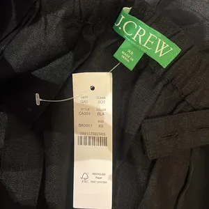 J.Crew Bow-Back linen top‎ thumbnail 4