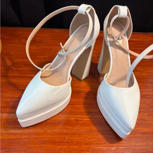 Elegant‎ Cream Women's Heels thumbnail 6