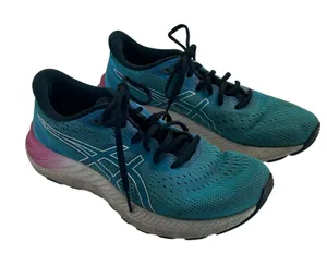 Asics Gel-Excite 8 Womens Running Shoes Teal Pink Blue 1012A916 Size‎ 8 thumbnail 1
