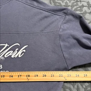 Aeropostale size small New York Racquet Club Quarter-Zip Sweatshirt relaxed fit thumbnail 6