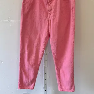 Zara Pink High Waisted Mom Jeans Tapered Leg Denim Pants Size 8 4083/024/620/40 thumbnail 3
