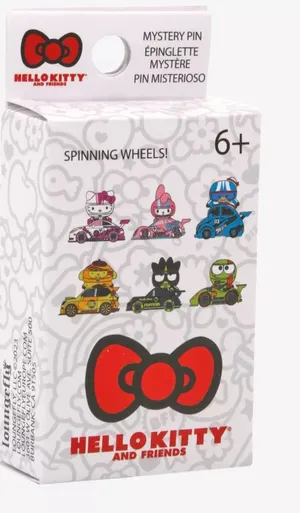 Loungefly Hello Kitty And Friends Race Car Blind Box Enamel Pin thumbnail 1
