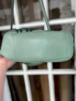 Fossil Jolie Hobo Crossbody Bag One Size Sage Green Cow Hide Leather Boho thumbnail 6