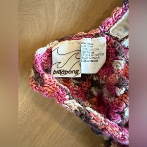 Billabong‎ Crochet Top Size Medium thumbnail 4