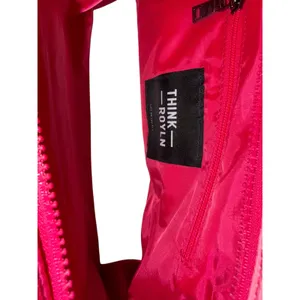 Think Royln Ombre Pink Puffer Crossbody Bag/Wallet Nylon with RFID Front‎ Wallet thumbnail 3