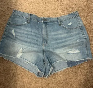 Aerie Denim Shorts thumbnail 1